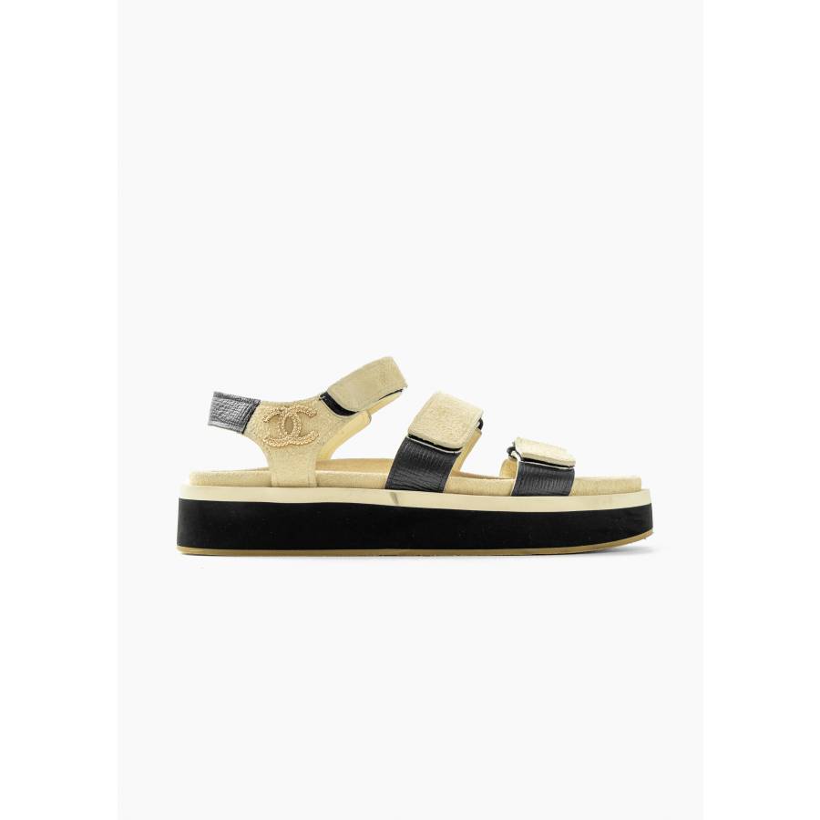 Dad suede sandals