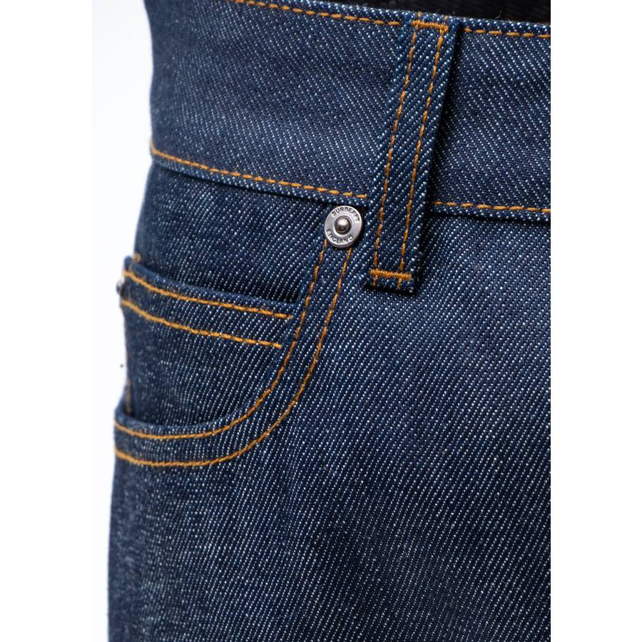 Jeans with patch detail