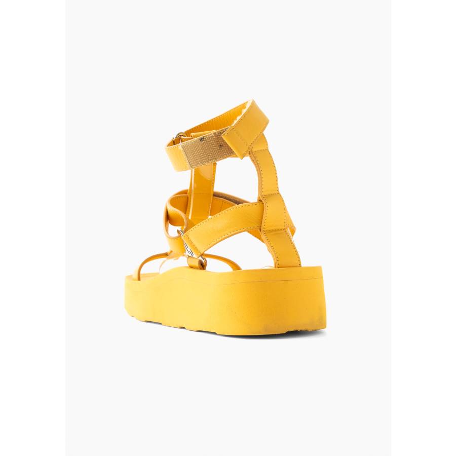 Enid Yellow Itauba Sandals