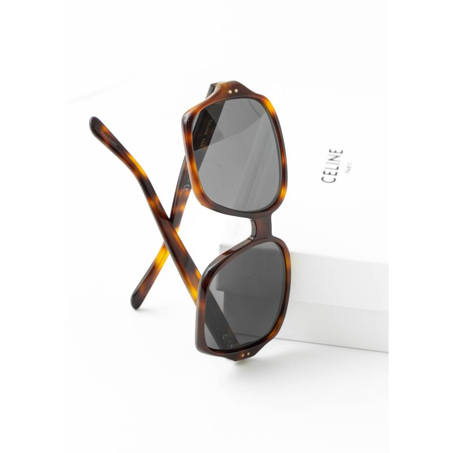 Lunettes de soleil marron