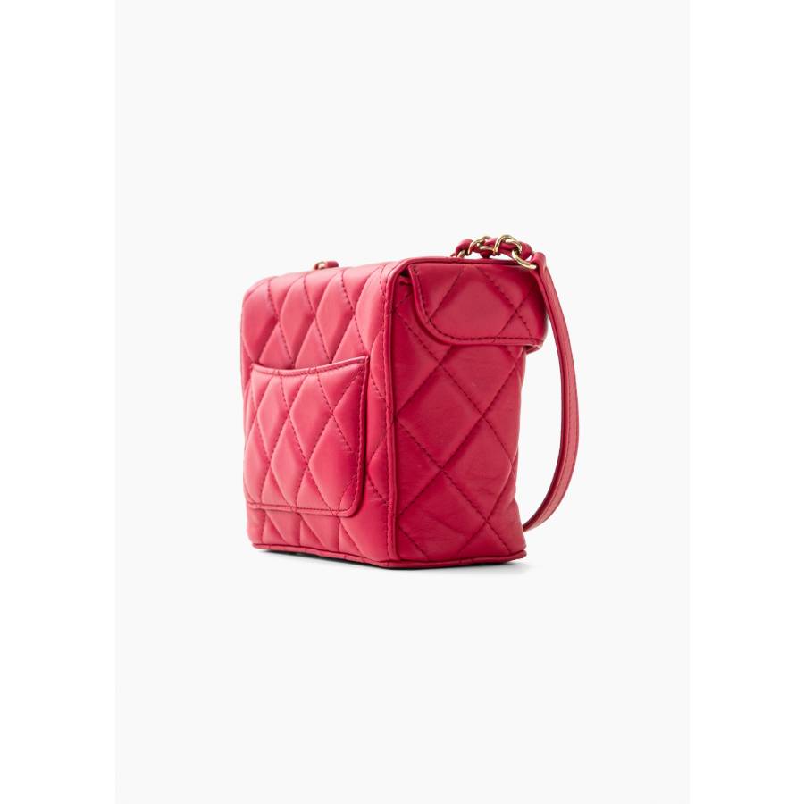 Pink Small Box shoulder bag