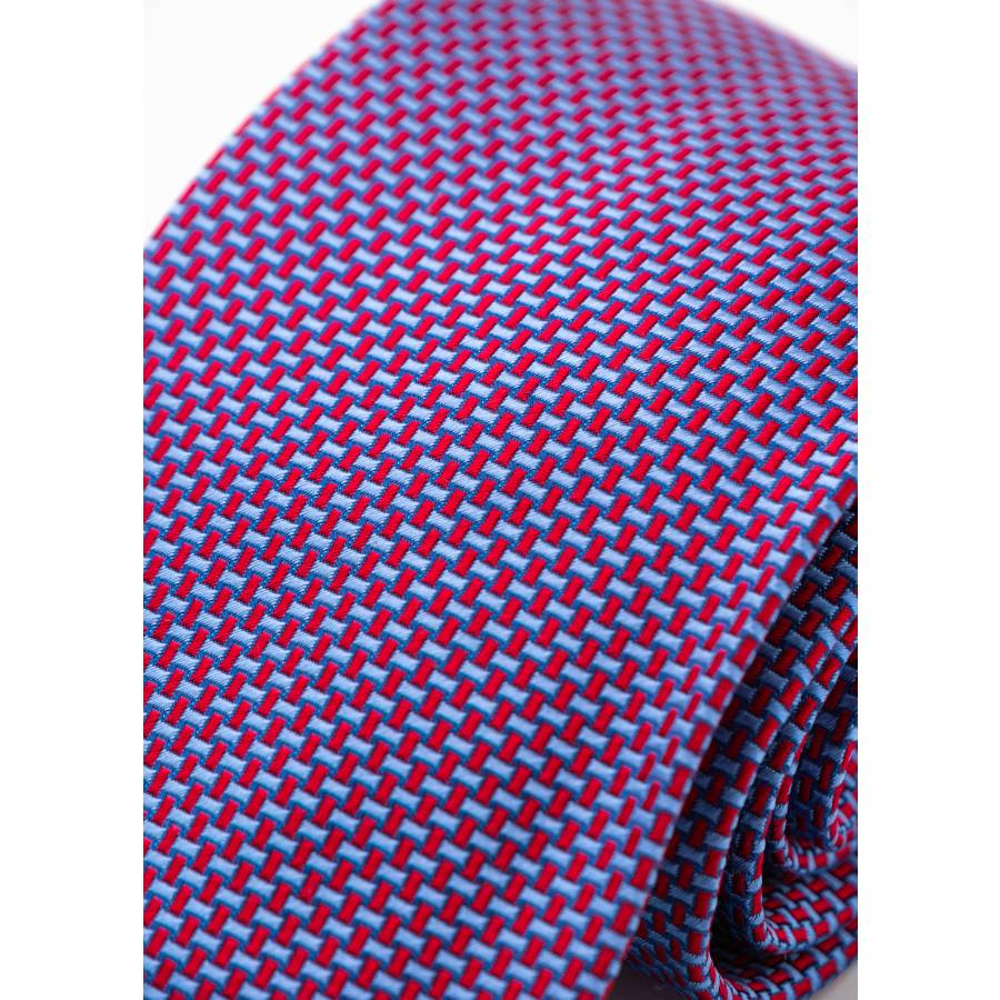 H" silk tie