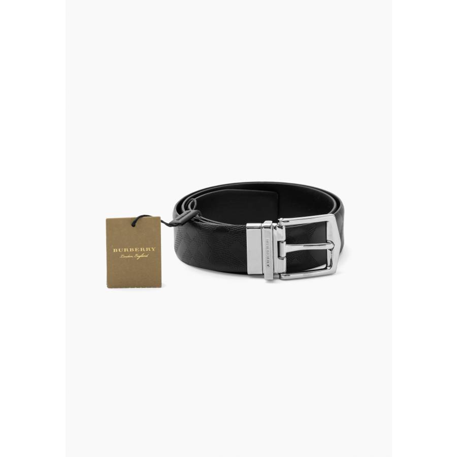 Ceinture James en cuir noir