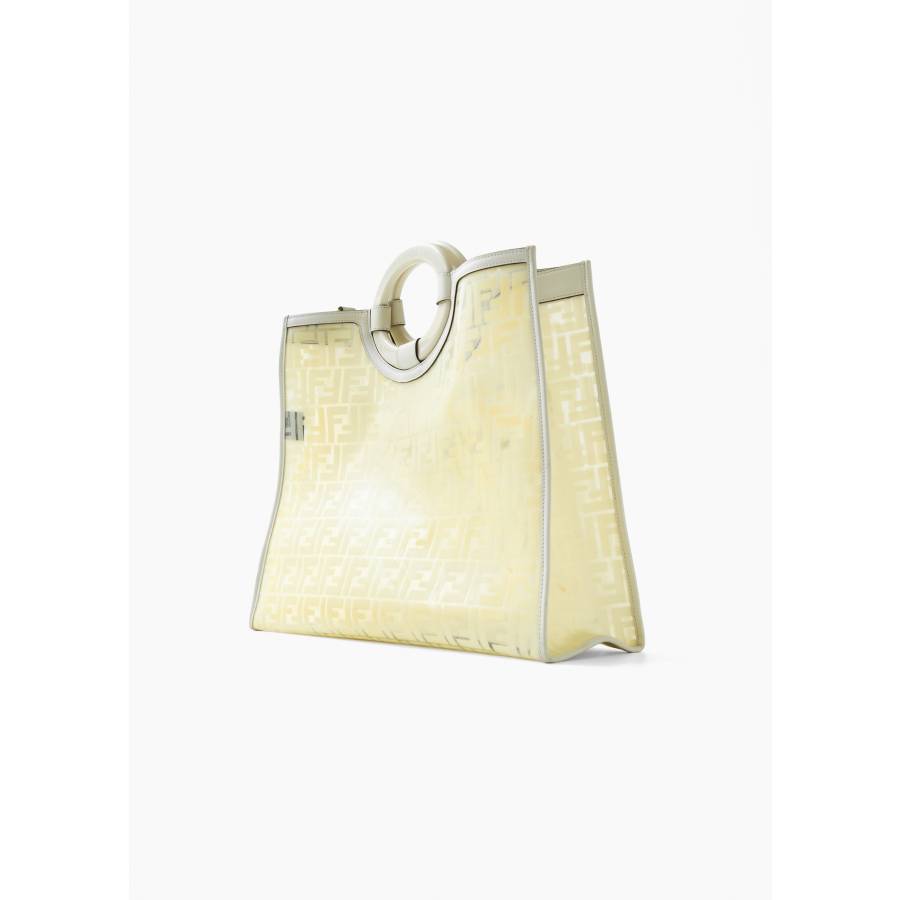 White Zucca Runaway shopper bag