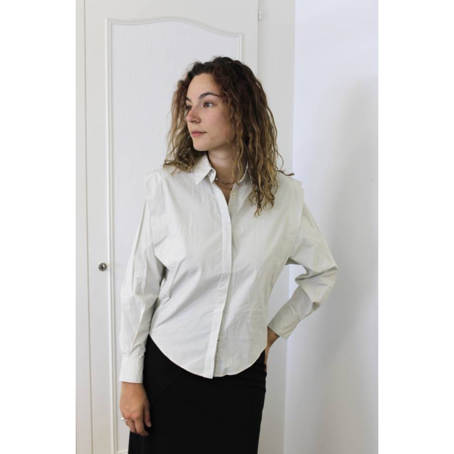 Isabel Marant - Shirt mit Schulterpolstern