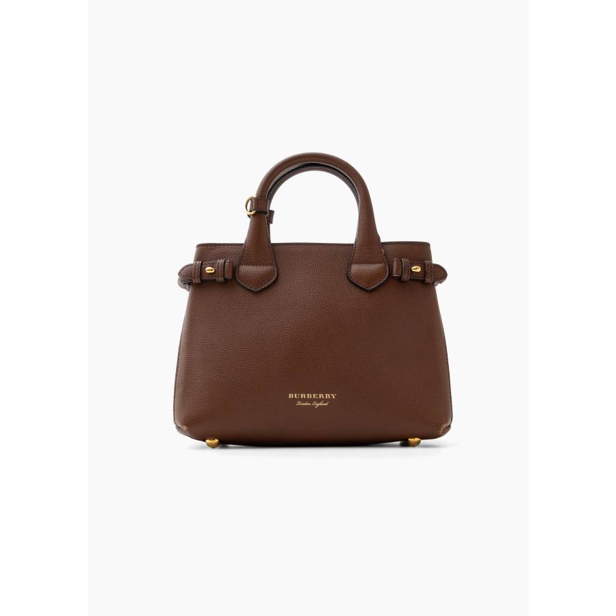 Brown leather bag