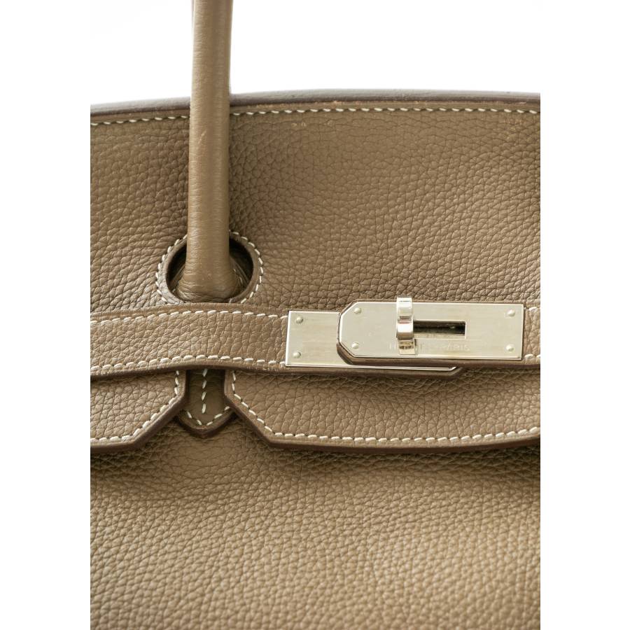 Birkin Bag 35 aus Leder Clémence