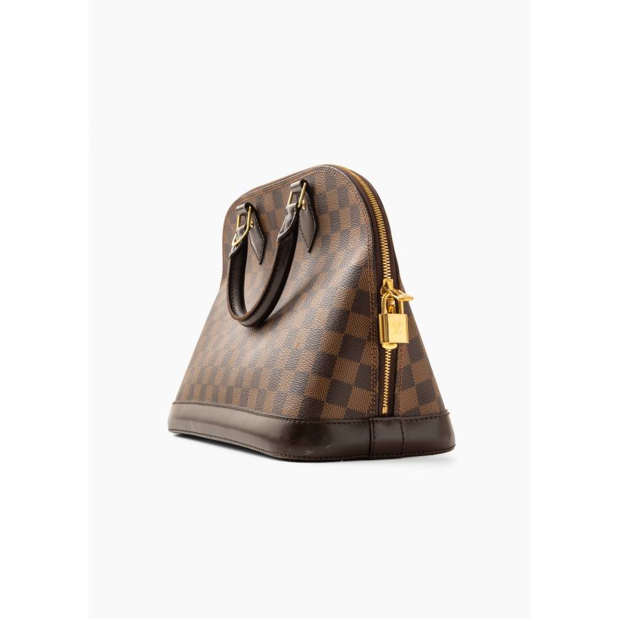 Sac Alma PM en cuir marron