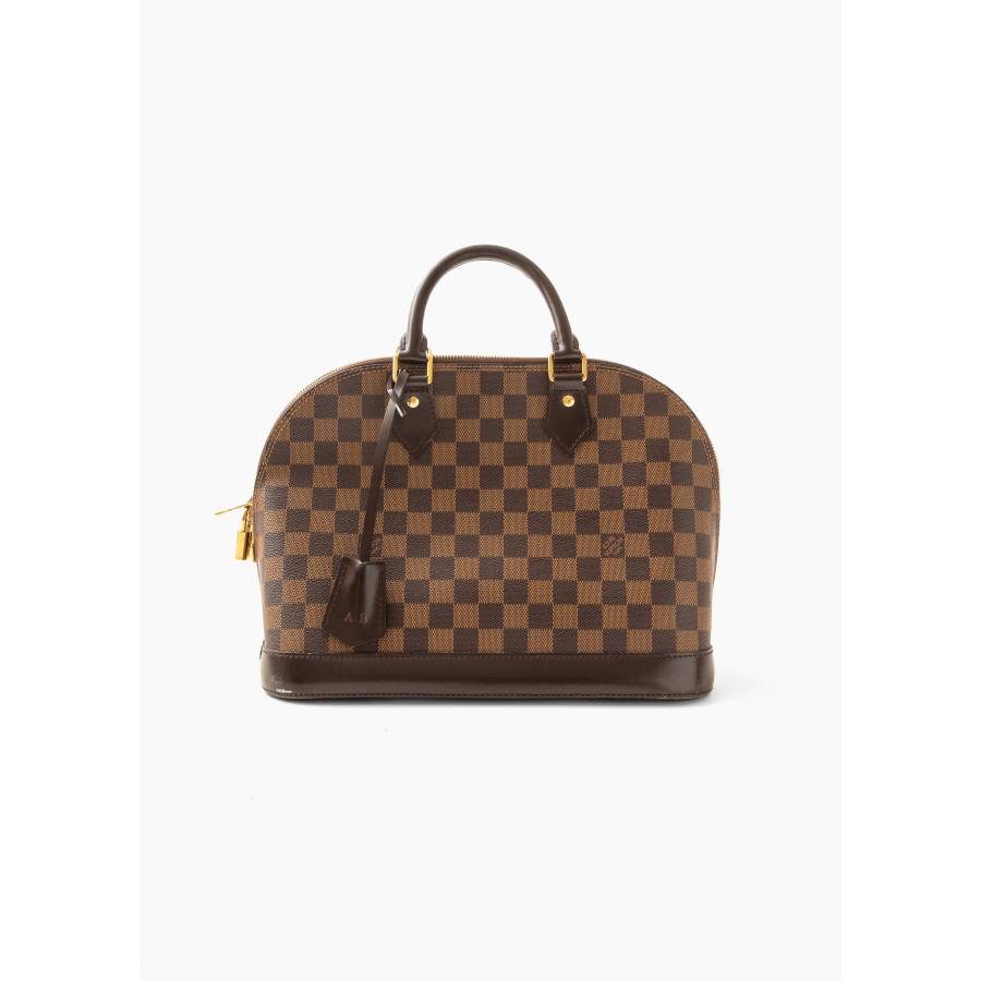 Sac Alma PM en cuir marron