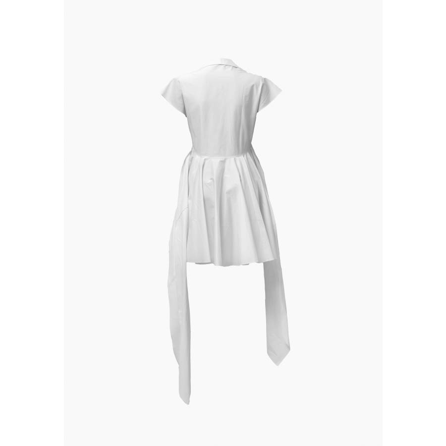 Robe chemise blanche