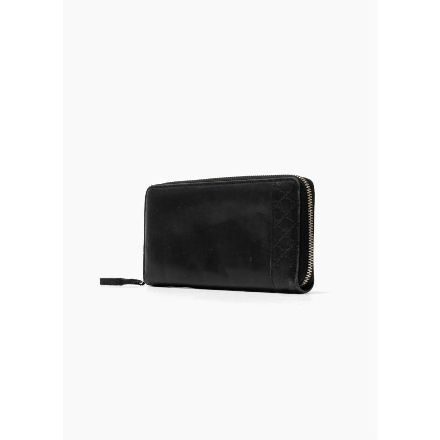 Black leather wallet