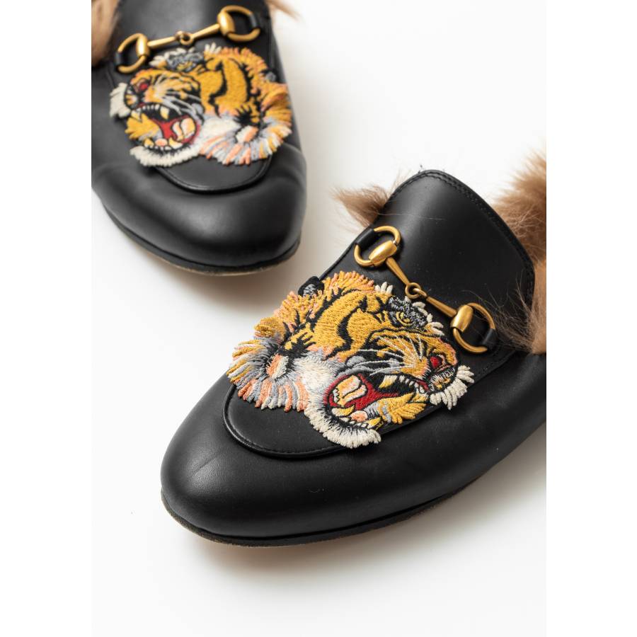 Mules gucci fourrure online