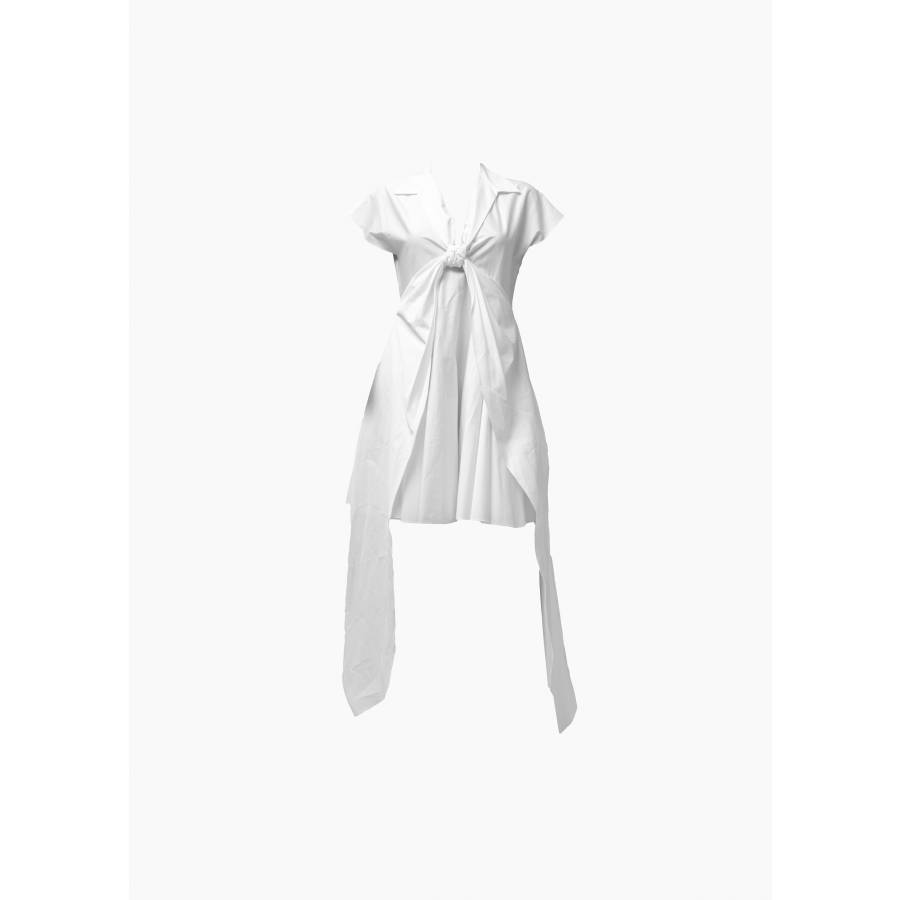 Robe chemise blanche