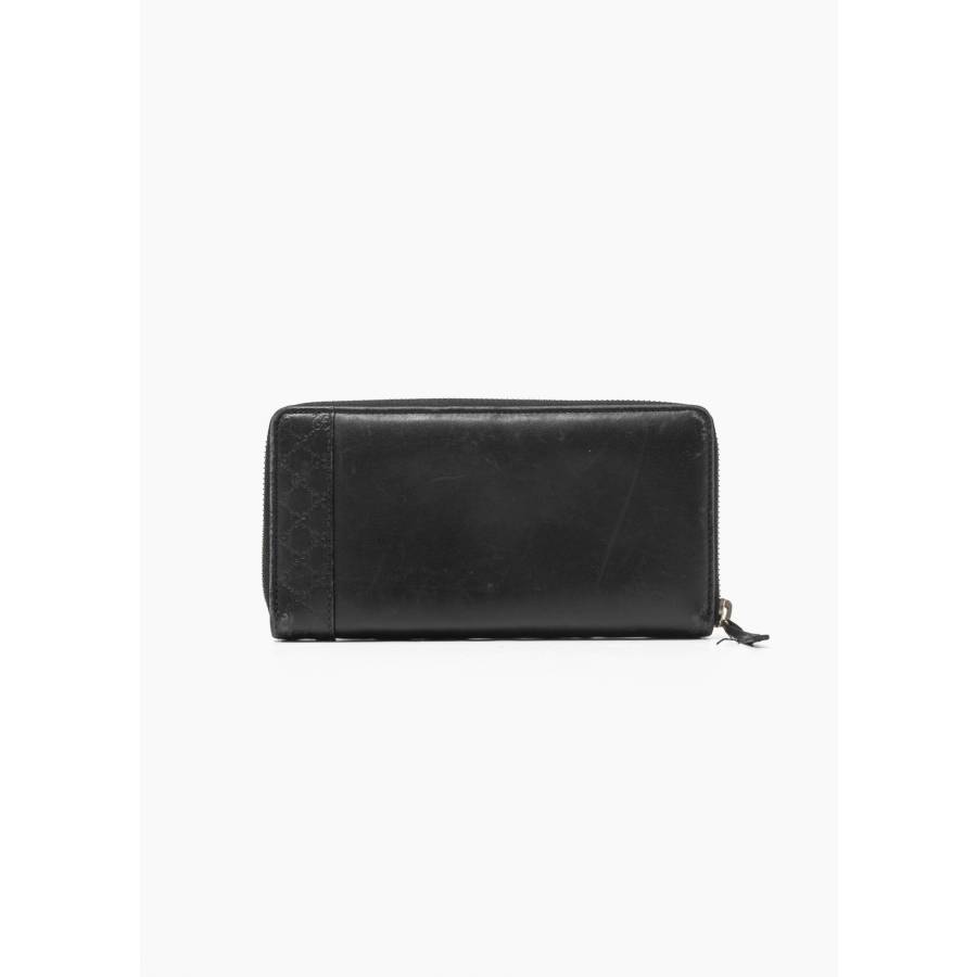 Black leather wallet