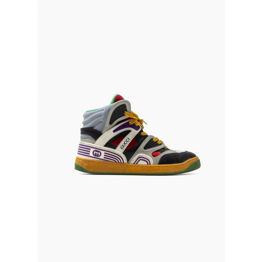 Demetra multicolored high-top sneakers