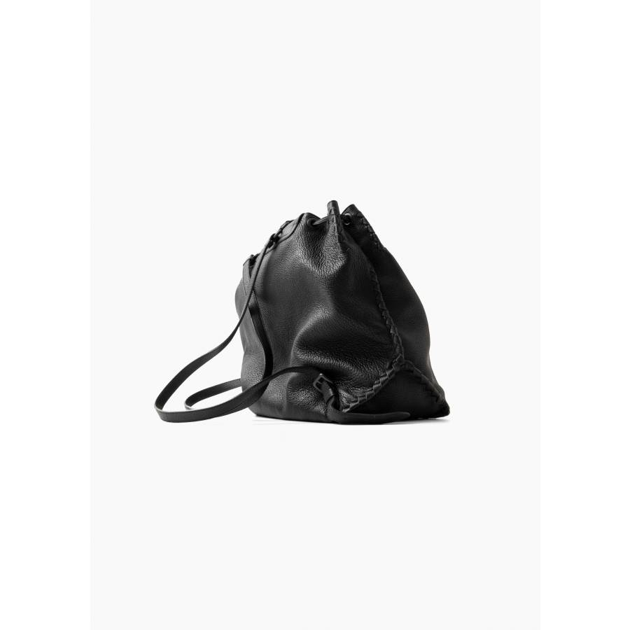 Leather backpack