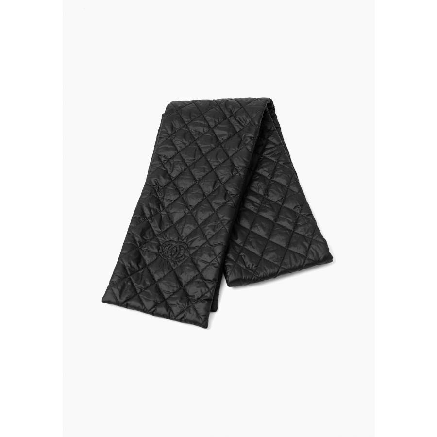 CC quilted nylon scarf