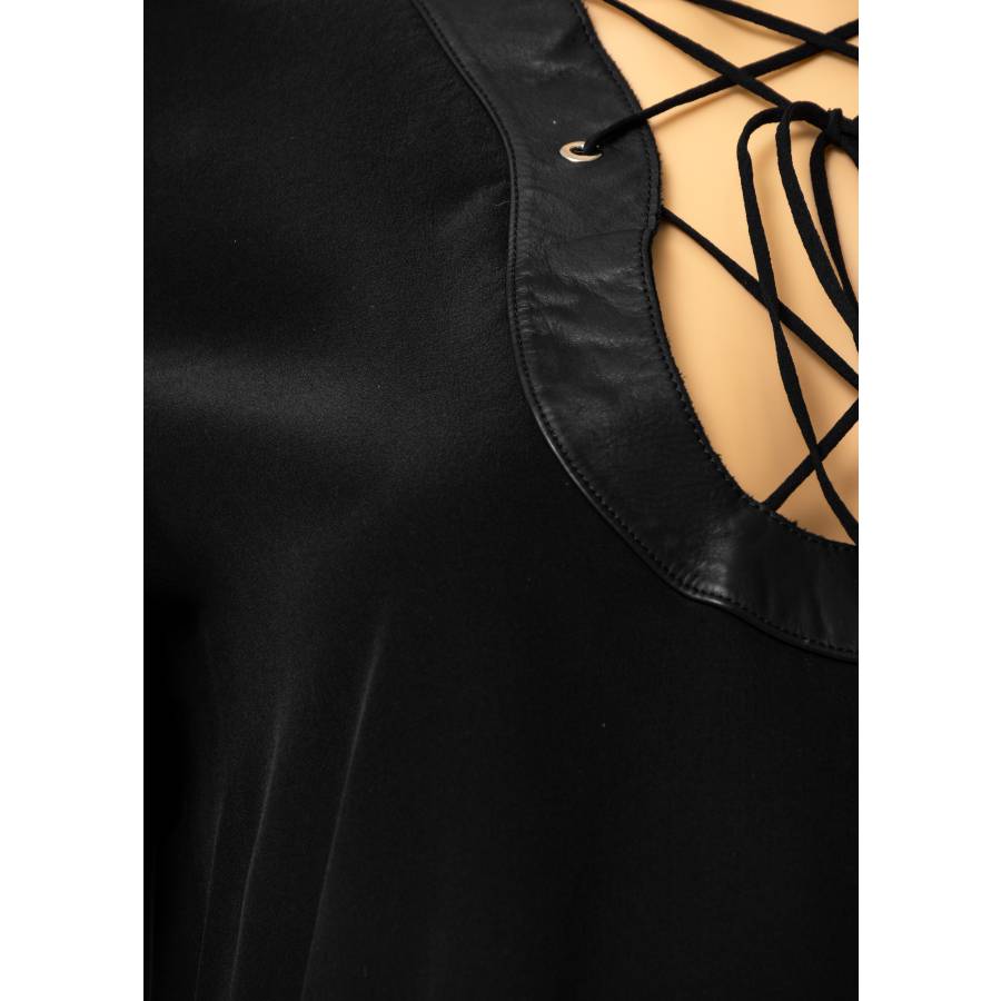 Chemise Emilio Pucci en soie noire