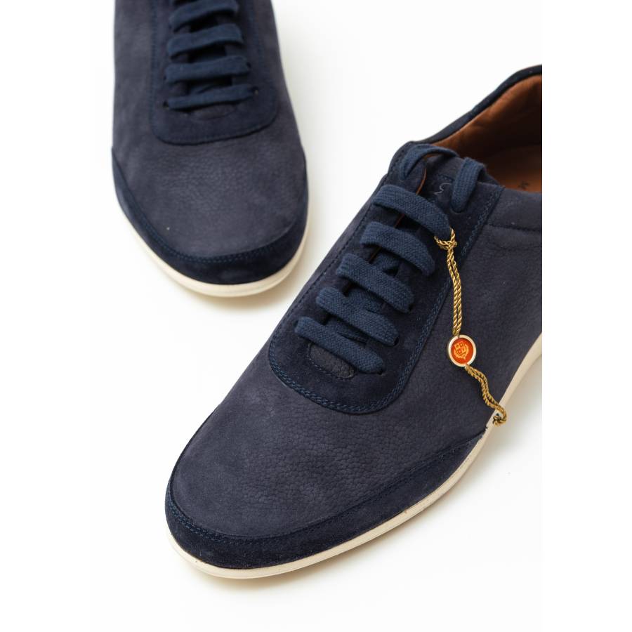 Baskets "My Sneaker Walk" bleu marine