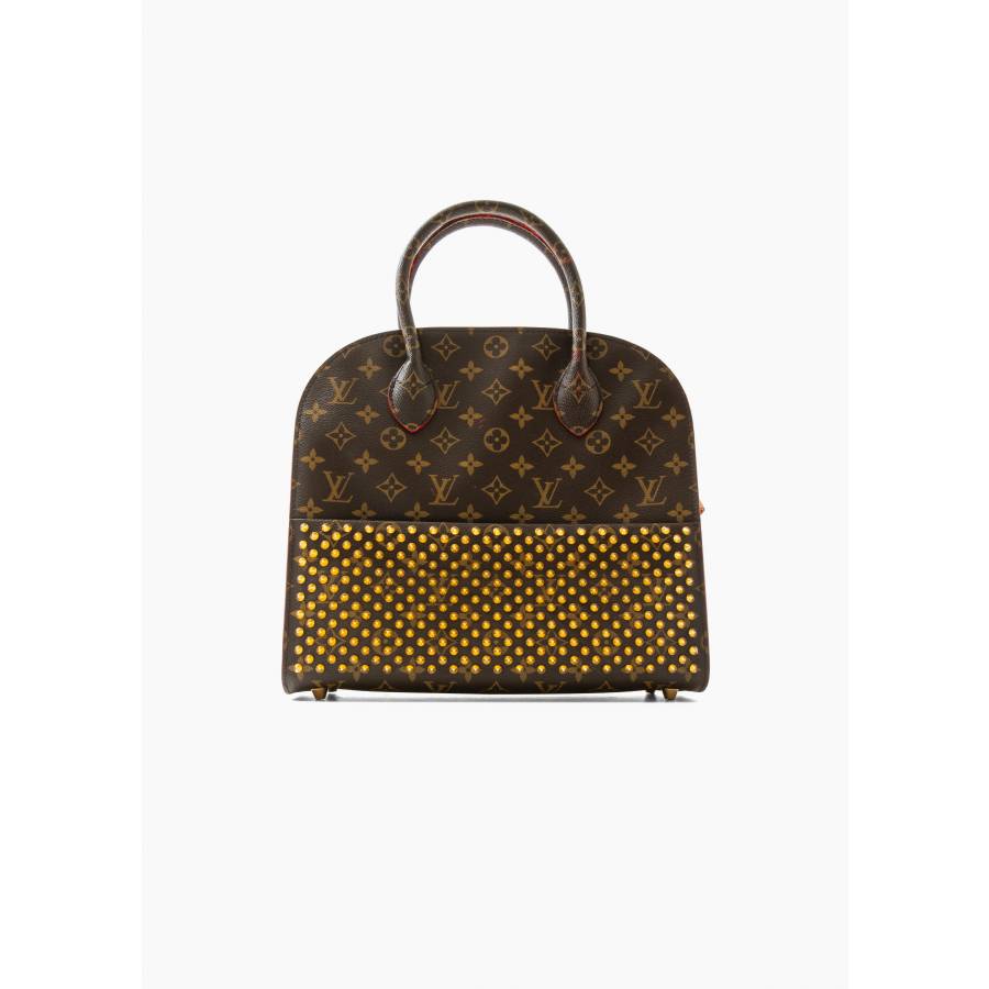 Amfar Monogram bag with studs