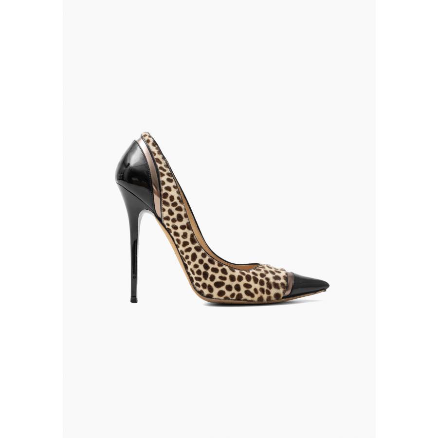 Pumps mit Leopardenmuster