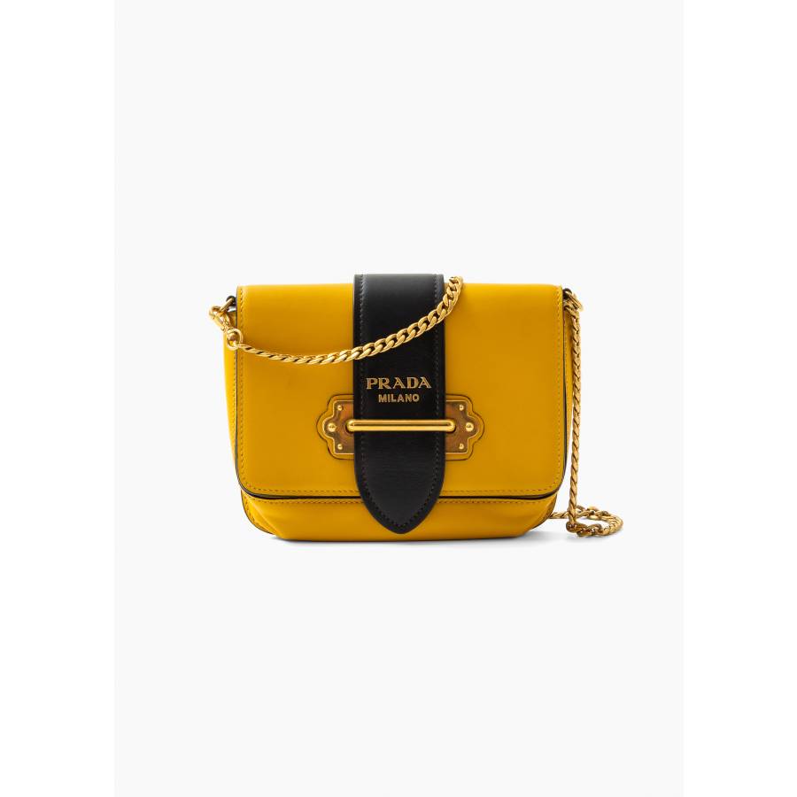 Yellow notebook bag