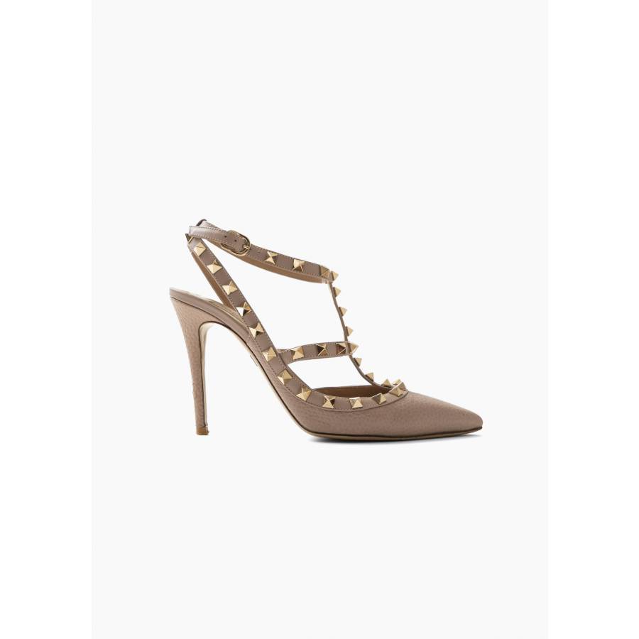 Escarpins Rockstud beiges