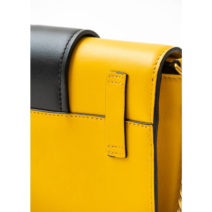 Yellow notebook bag