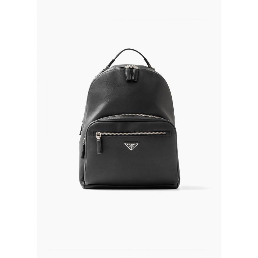 Saffiano Travel Rucksack aus Leder