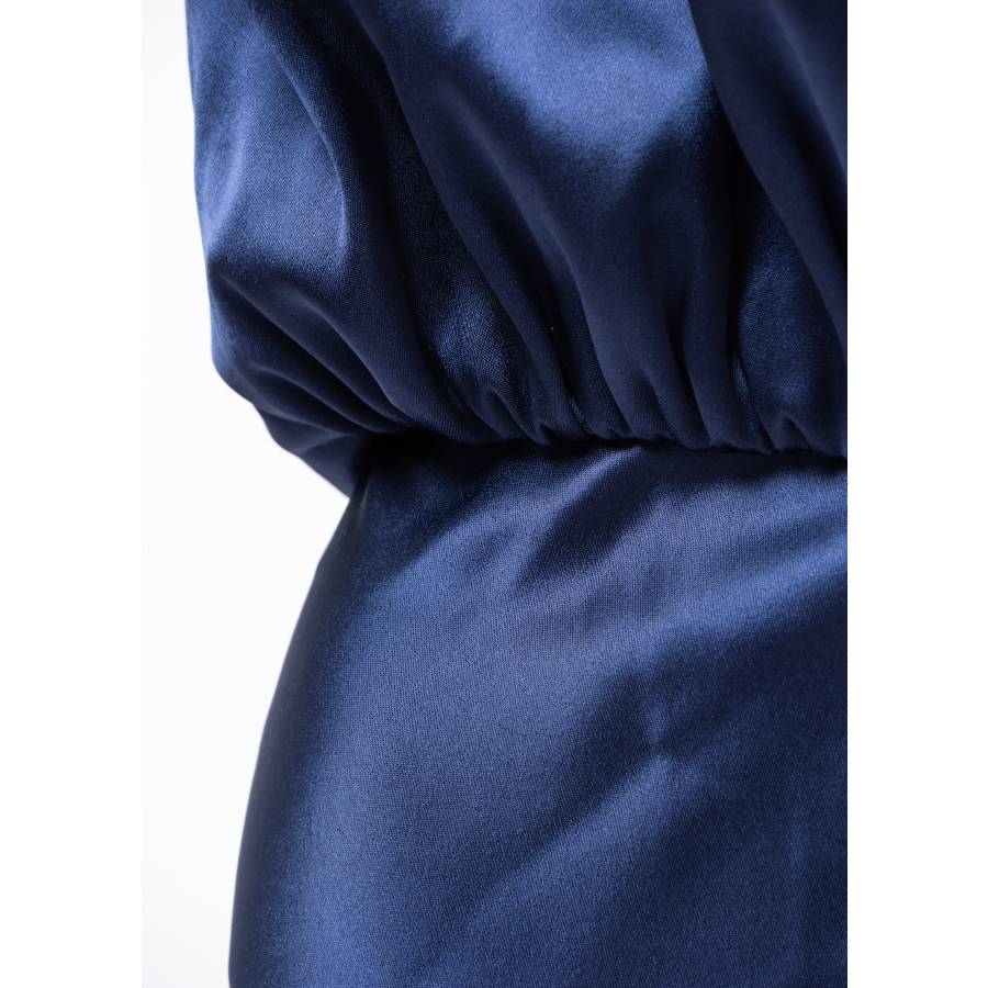 Maxikleid marineblau