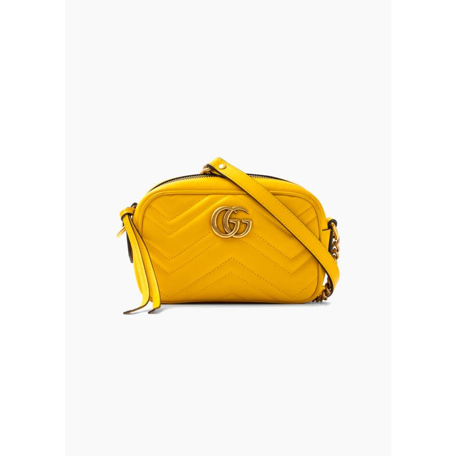 Sac Mini GG Marmont jaune