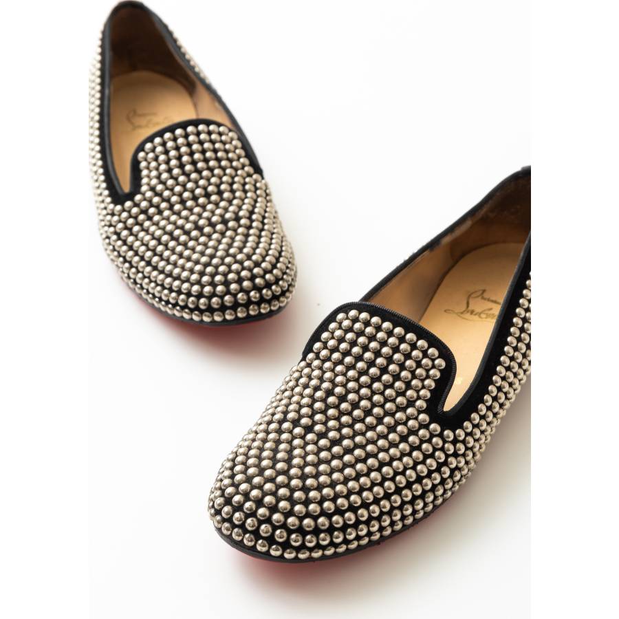 Studded loafers