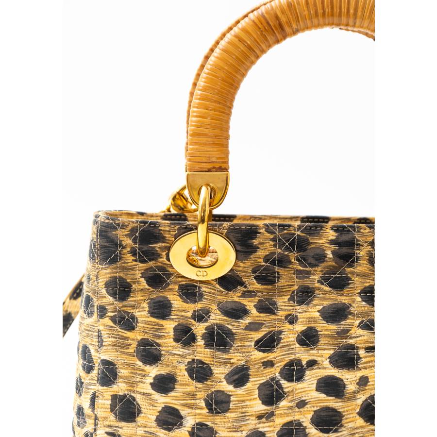 Lady medium leopard print bag