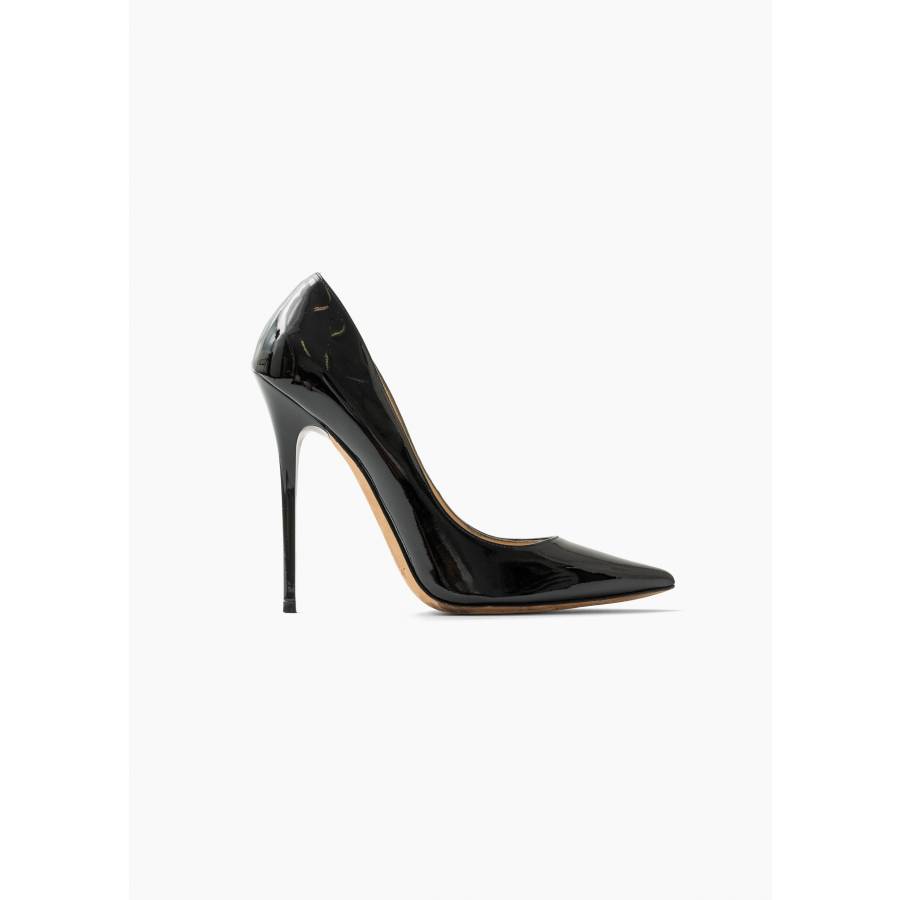 Anouck Pumps aus schwarzem Lackleder