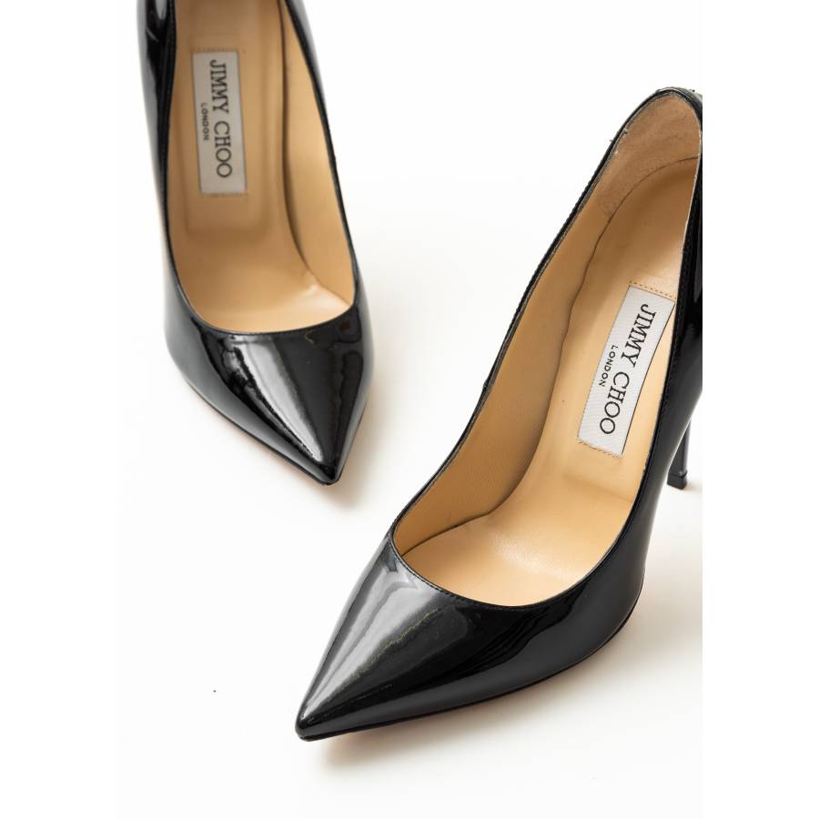 Anouck pumps in black patent leather