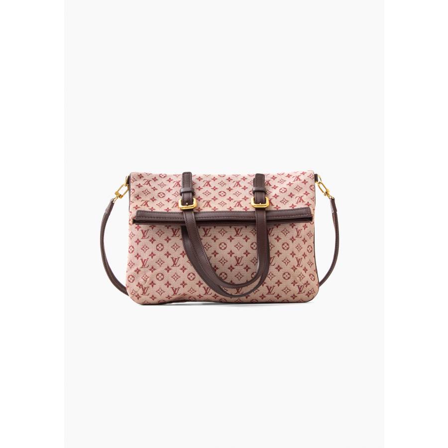 Françoise” pink and brown bag