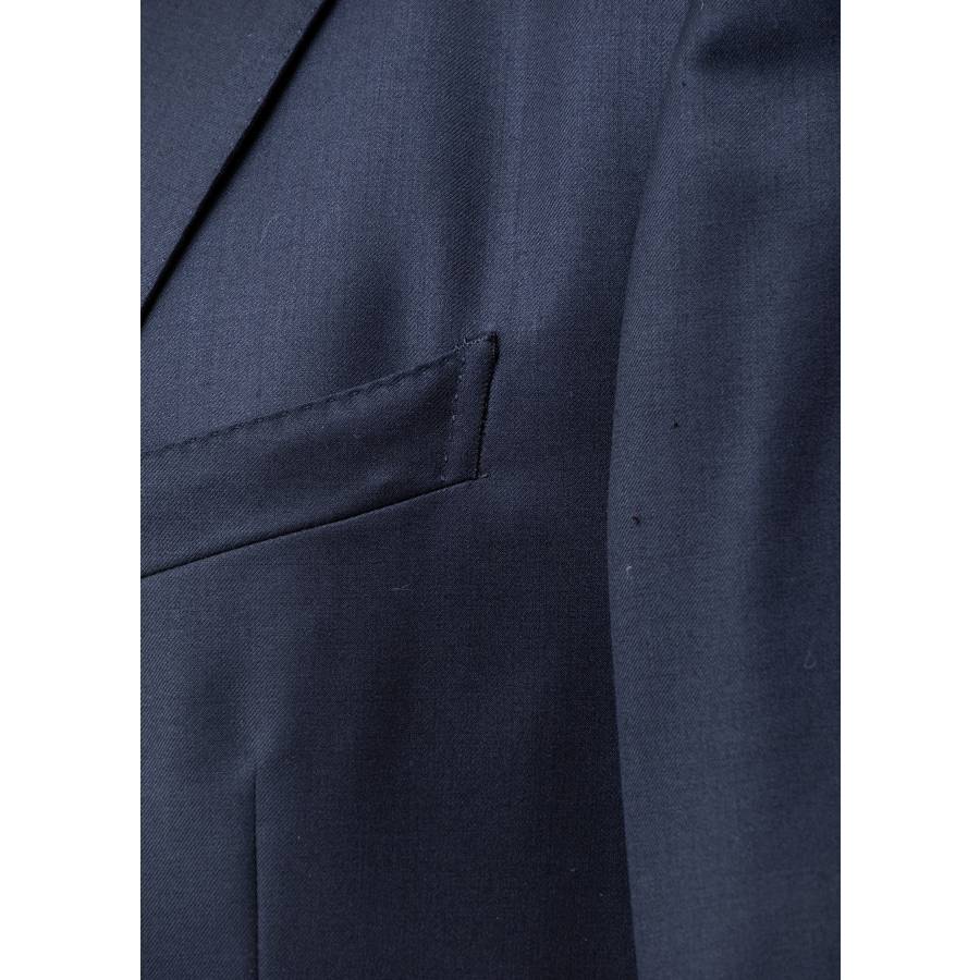 Navy blue suit