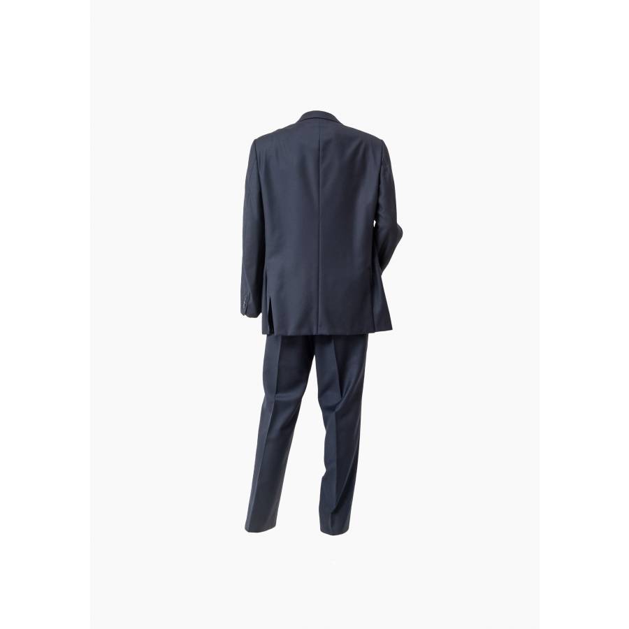 Navy blue suit