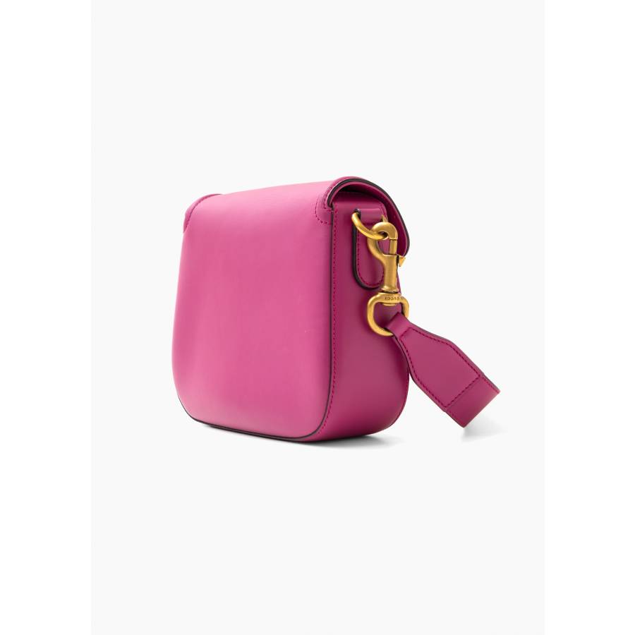 Sac Lady Web en cuir rose