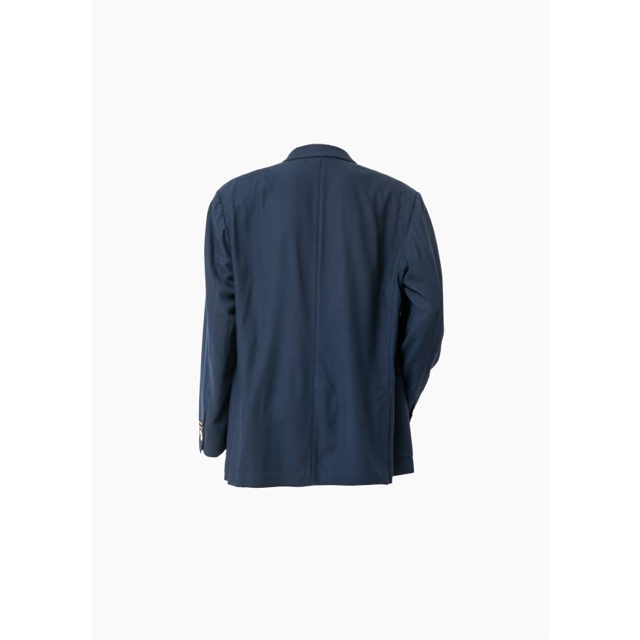 Navy blue cashmere blazer