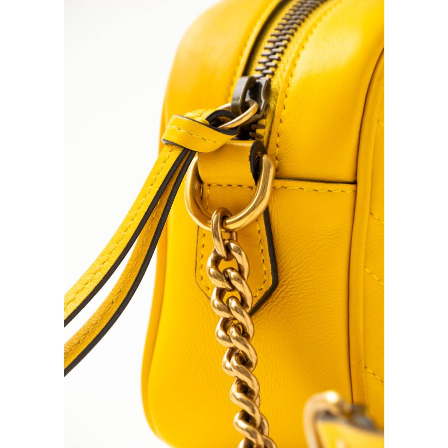 Sac Mini GG Marmont jaune