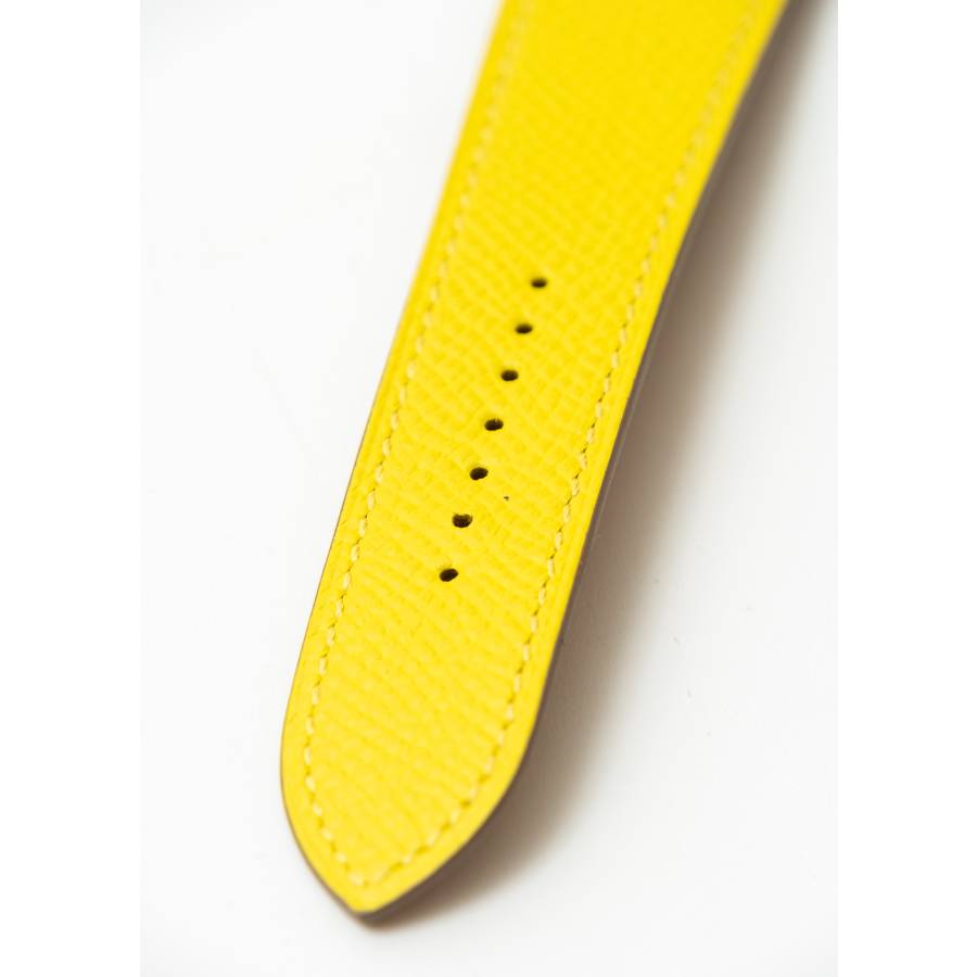 Apple Watch Simple Tour bracelet in yellow leather