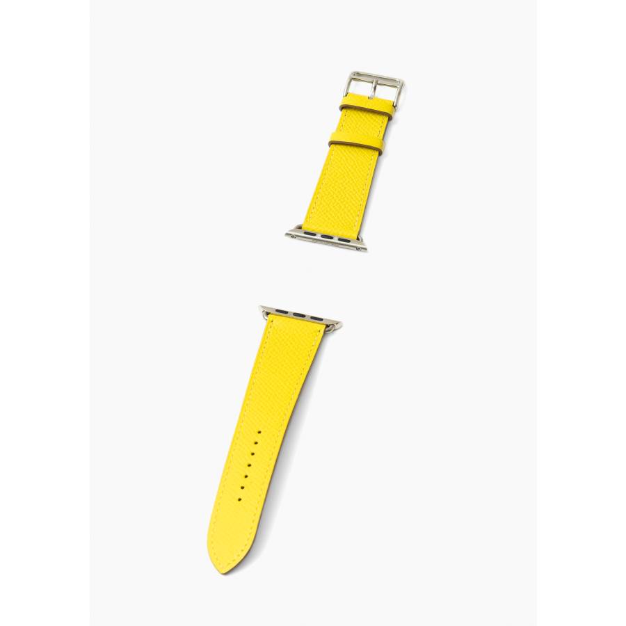 Apple Watch Simple Tour bracelet in yellow leather