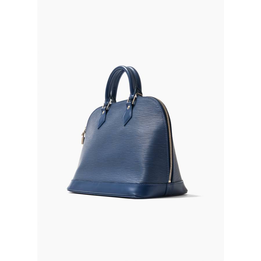 Alma PM Tasche blau aus Epi Leder