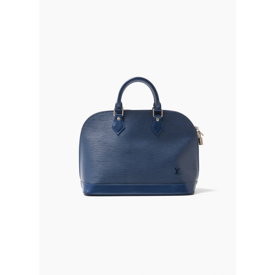 Alma PM Tasche blau aus Epi Leder