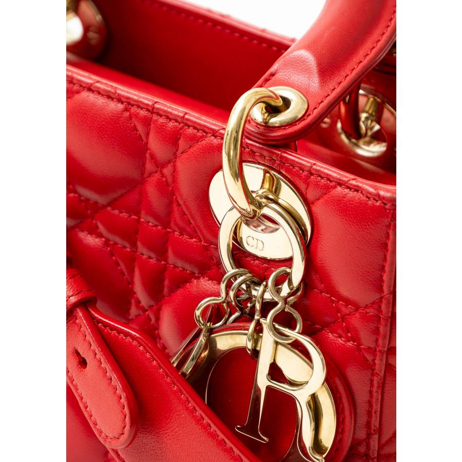 Sac Lady Dior My ABC Small Rouge