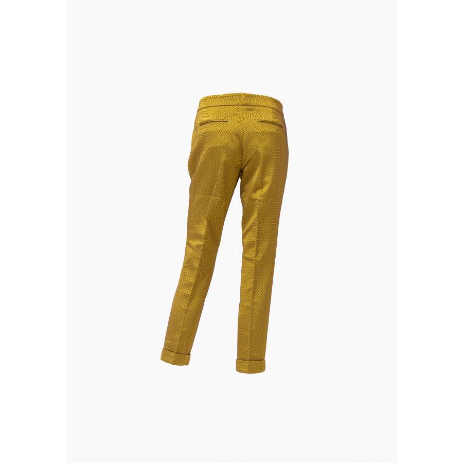 Yellow and lilac fancy pants