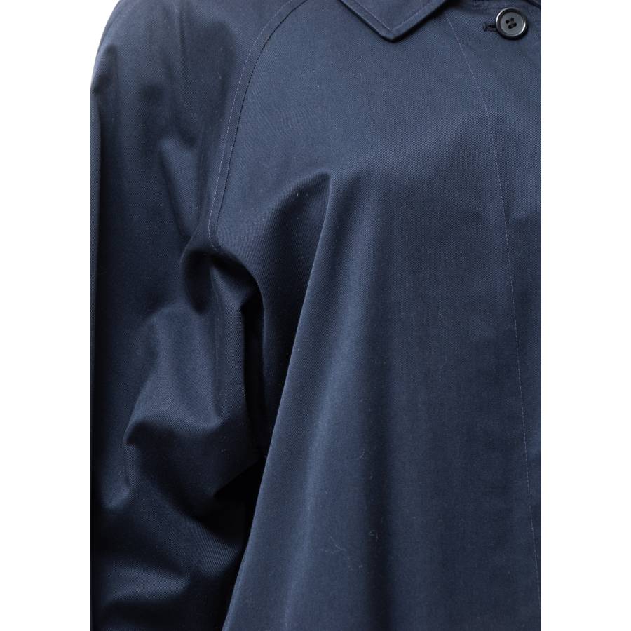 Trench long bleu marine