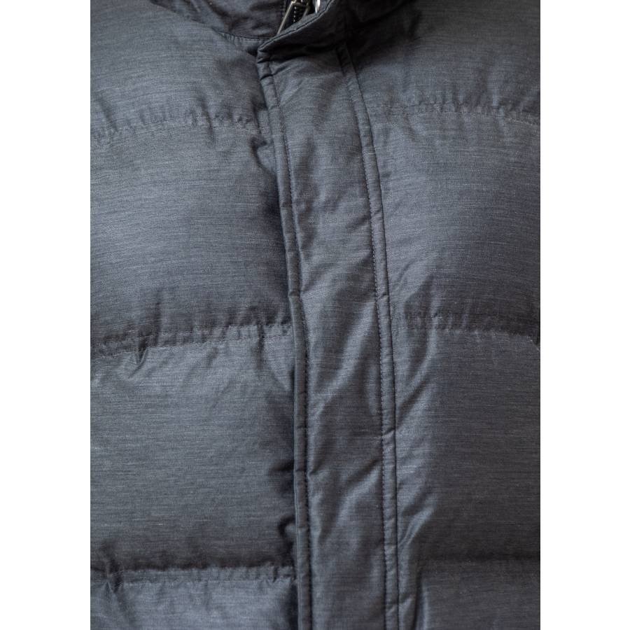 Grey down jacket