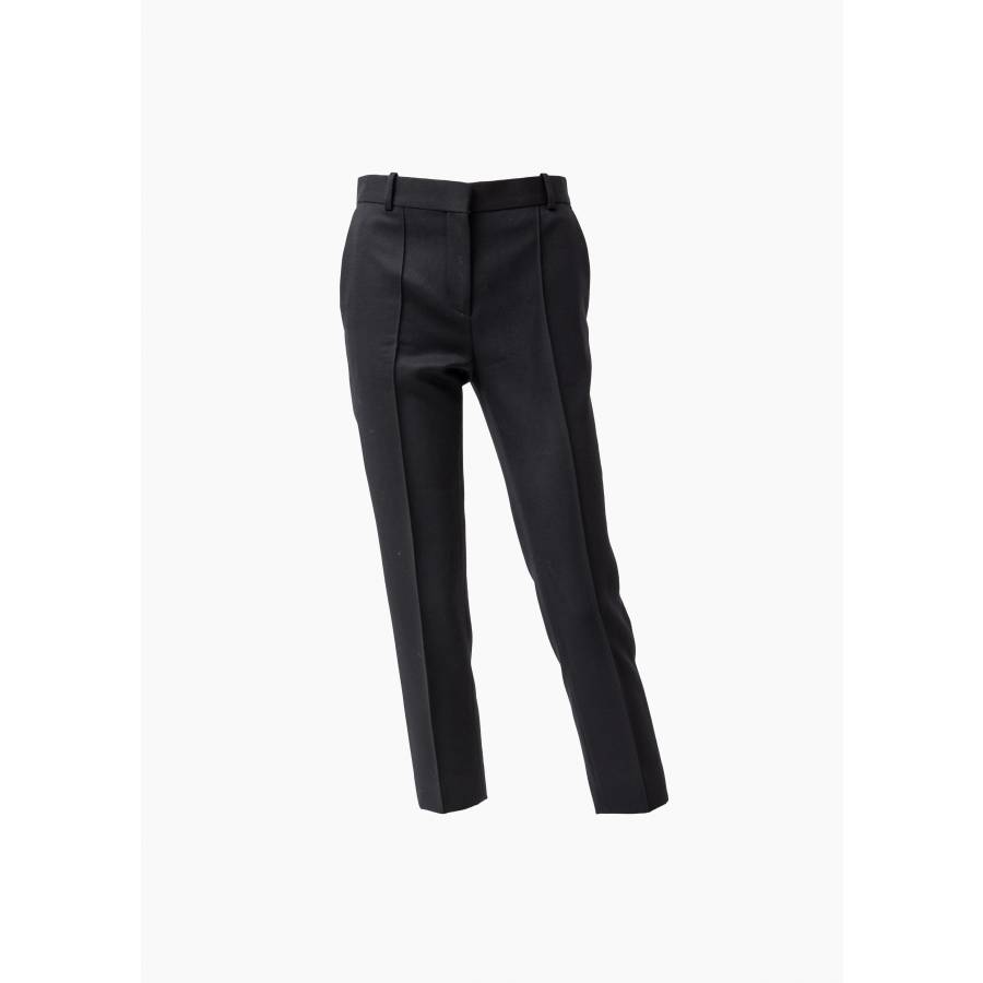 Navy blue wool pants